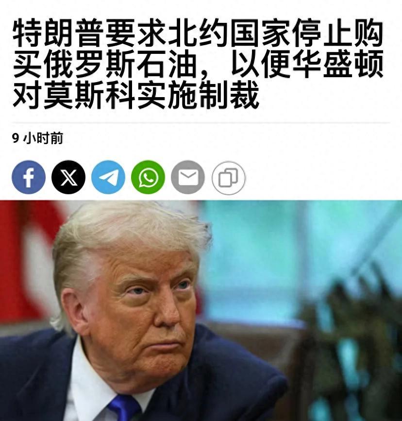 美国总统开出了制裁俄罗斯的条件，土耳其看完后大惊失色。大家都知道，欧洲和乌克兰不