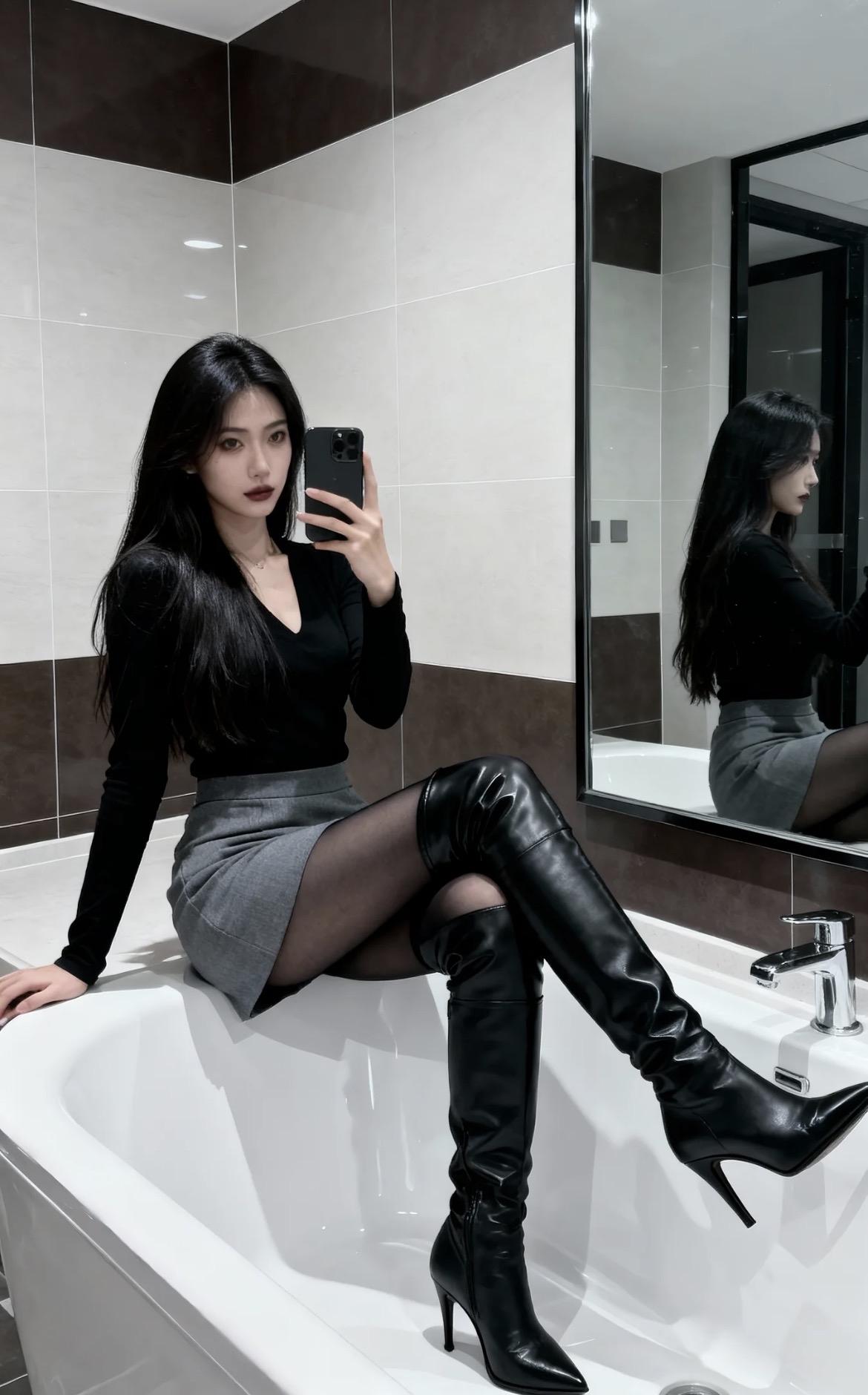 气质穿搭、端庄秀雅，锦衣嫣然，体态轻盈，衫影玲珑，艳而不俗，雅衣生香