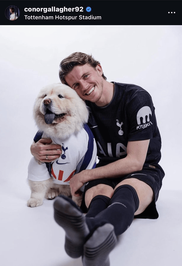 加拉格尔社媒：新的开始，我已迫不及待想为热刺出场比赛了