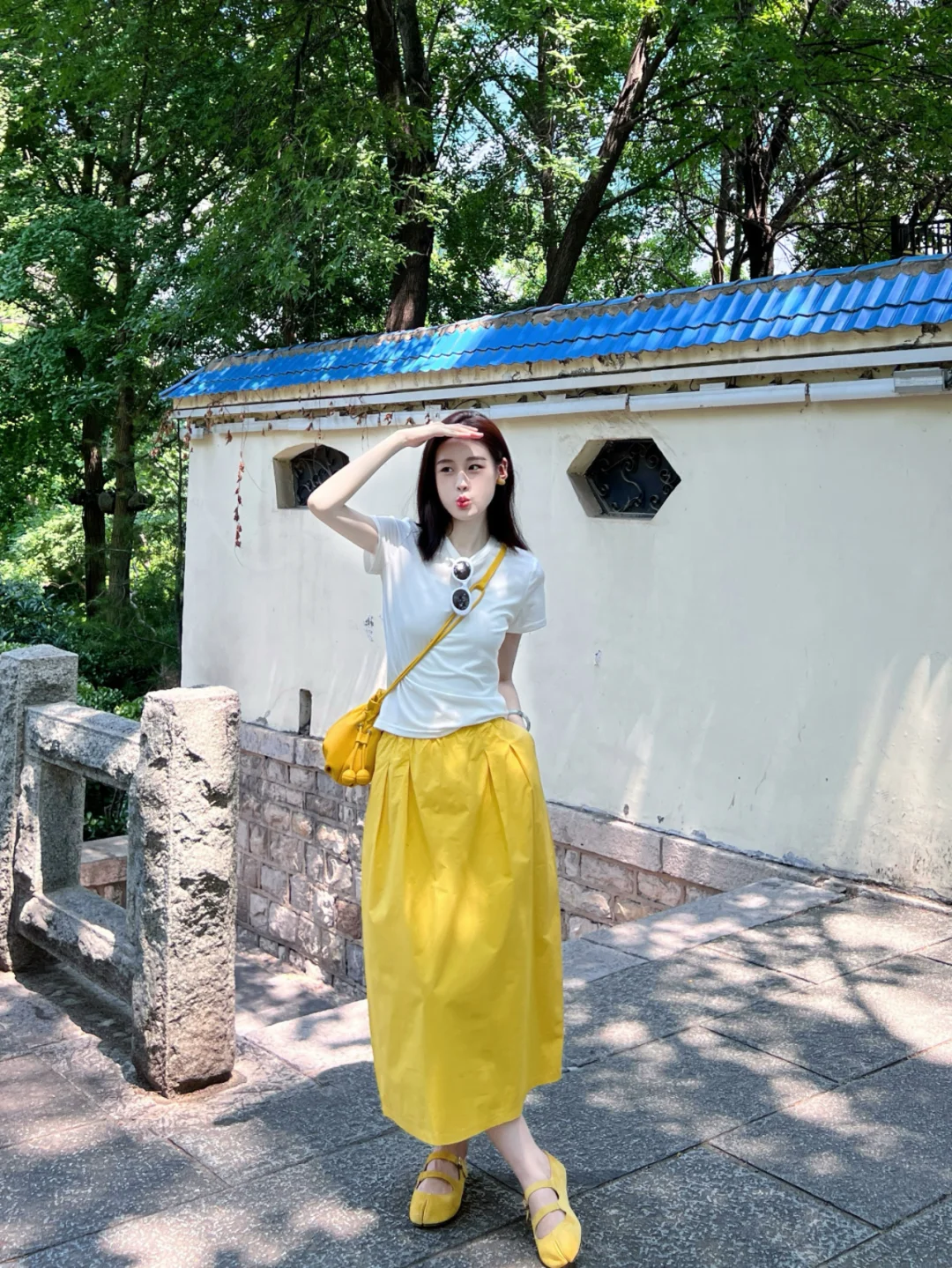 胶片🎞️简简单单出个门 阳光带来的氛围感☀️