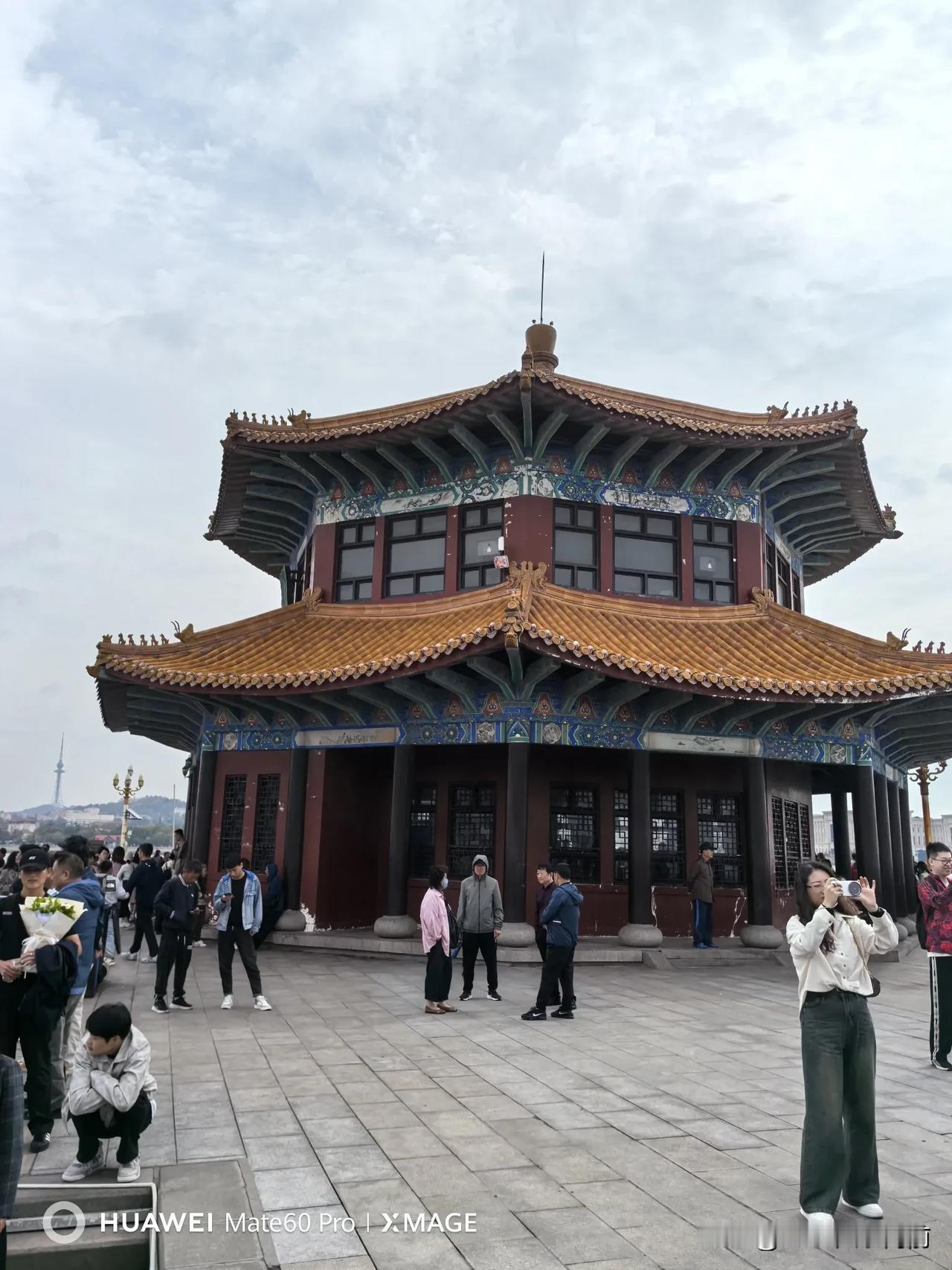 好消息，今天早晨青岛栈桥的海边出现了一群群翩翩起舞的海鸥，这是从西伯利亚飞来的第