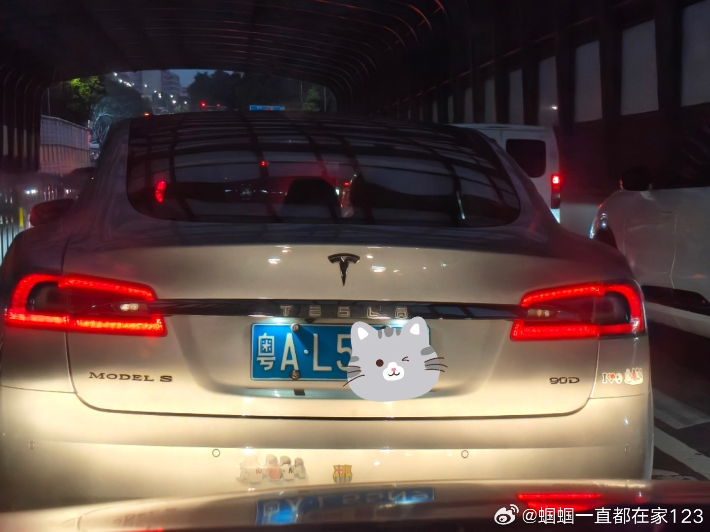 尊贵的model s蓝牌车主这真的算纯电新能源的鼻祖了[老师好][老师好]特斯拉