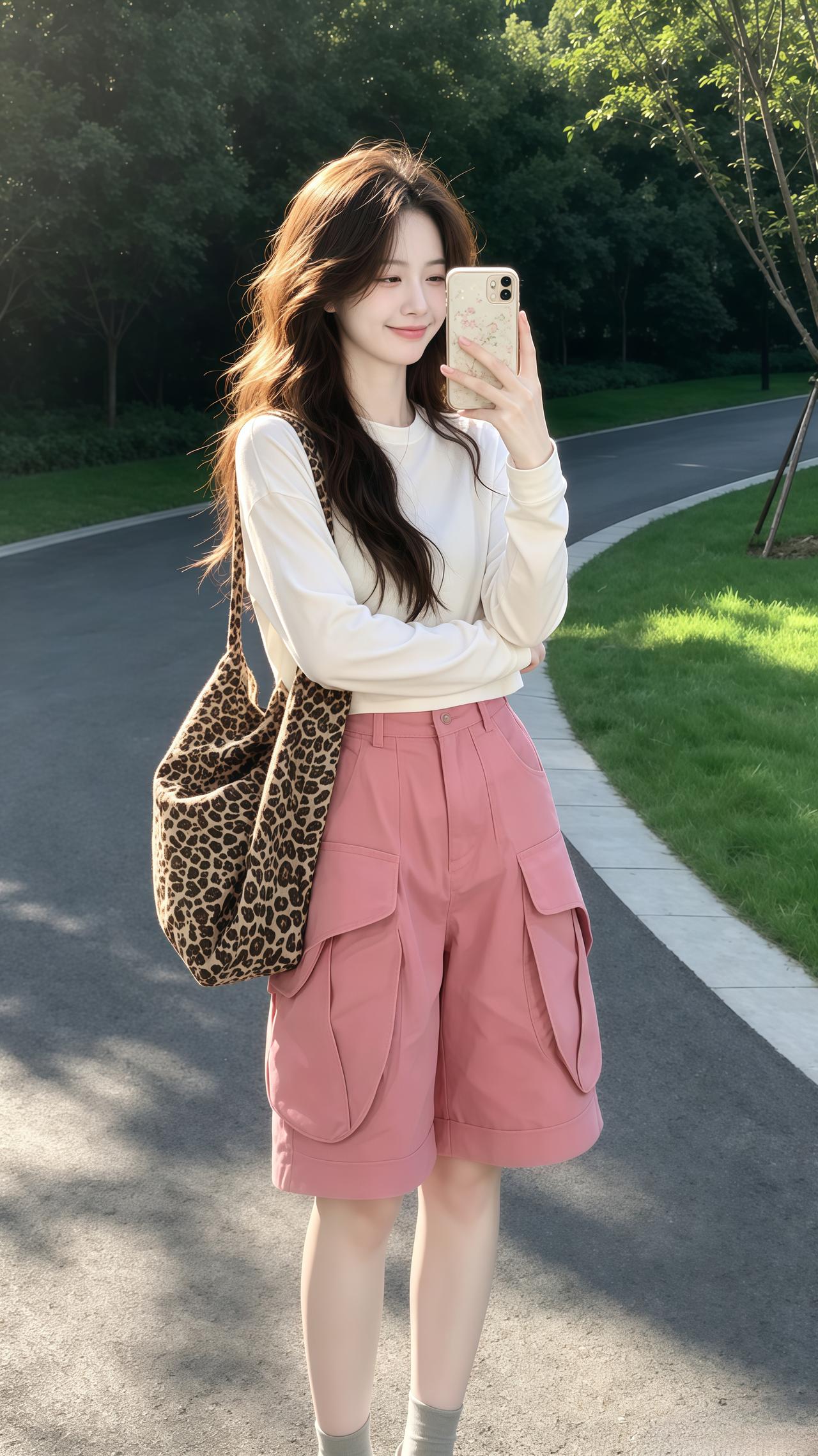 解锁粉色多巴胺穿搭 韩系慵懒休闲套装 适合梨形女孩的多巴胺穿搭 夏日穿搭穿搭