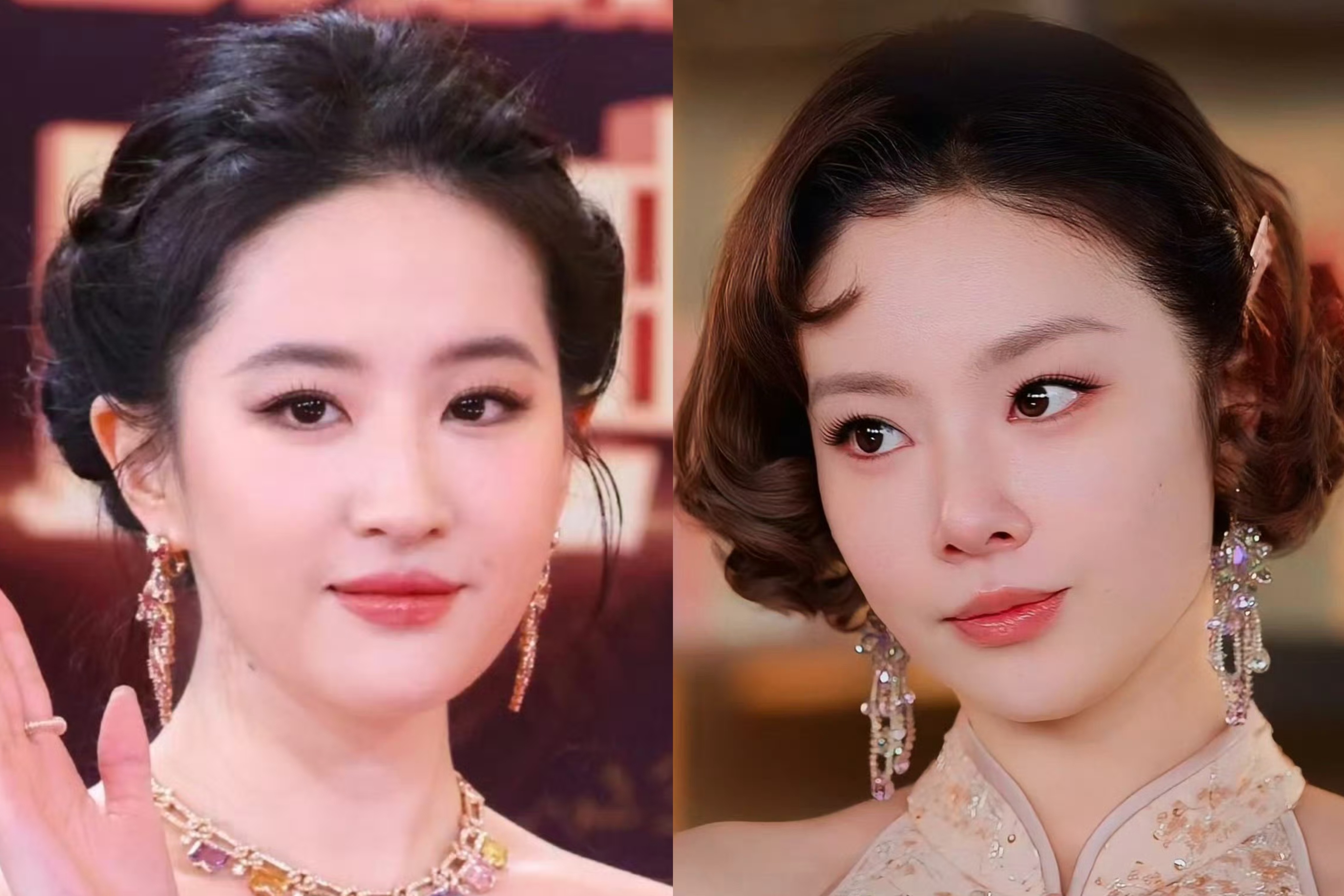 金鹤龙把王菊化成刘亦菲了居然和仙儿不分伯仲，这化妆技术真绝了