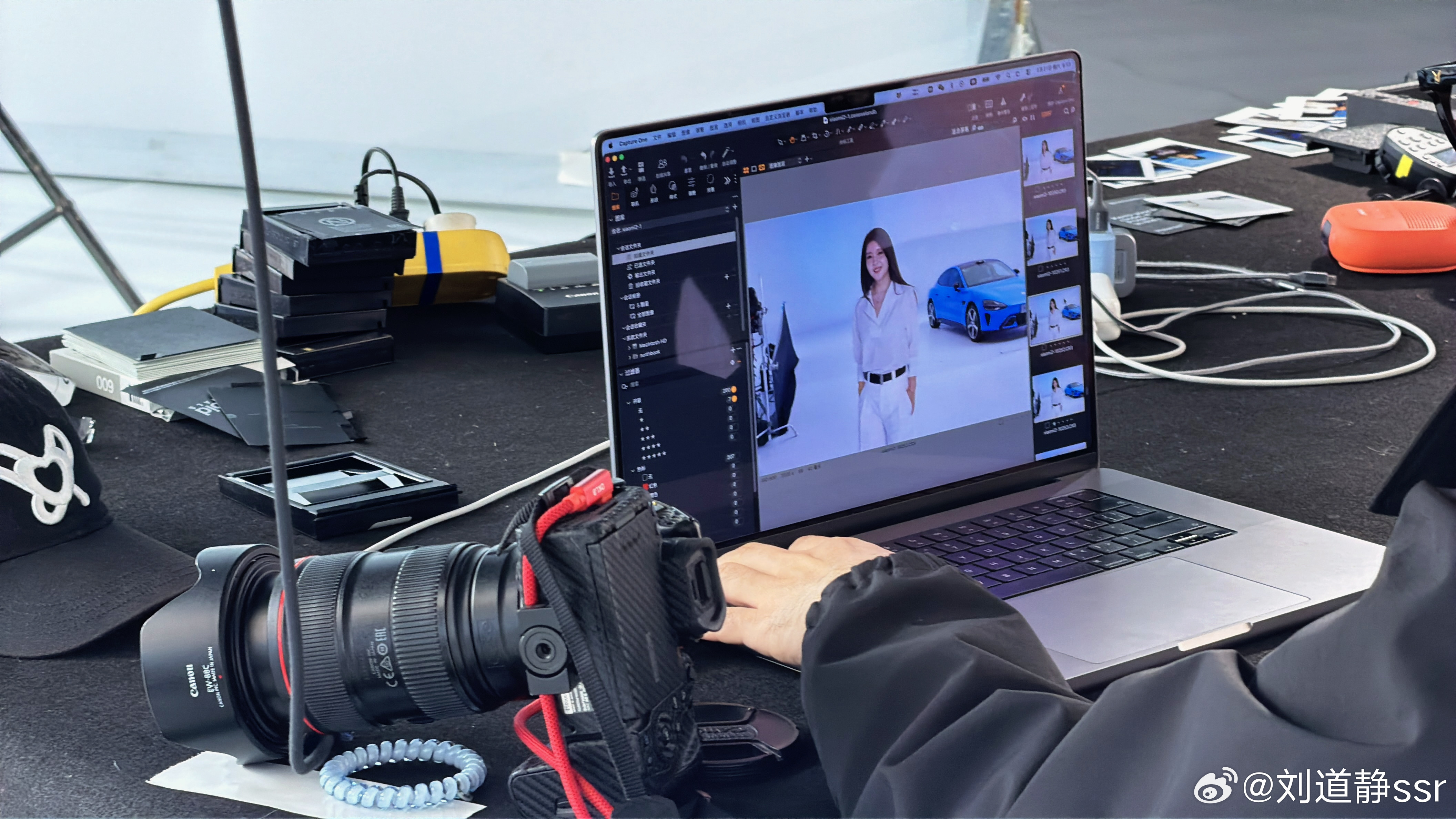 还得小米活动今天是拍广告的级别了和舒淇拍的同款大片新一代小米SU7 卡布里蓝大家