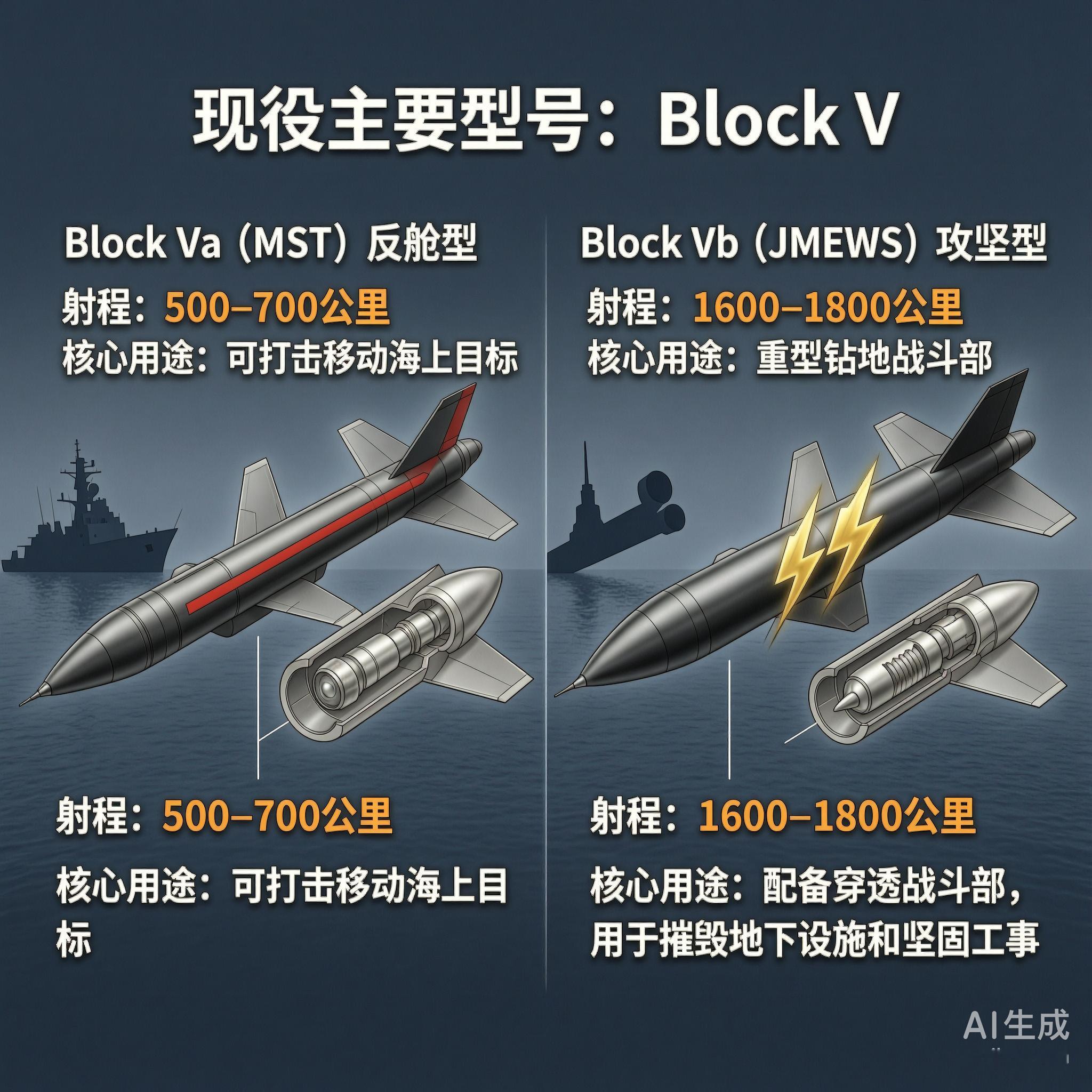 军事ai新视野 BGM-109 “战斧”巡航导弹BGM-109“战斧”巡航导弹是