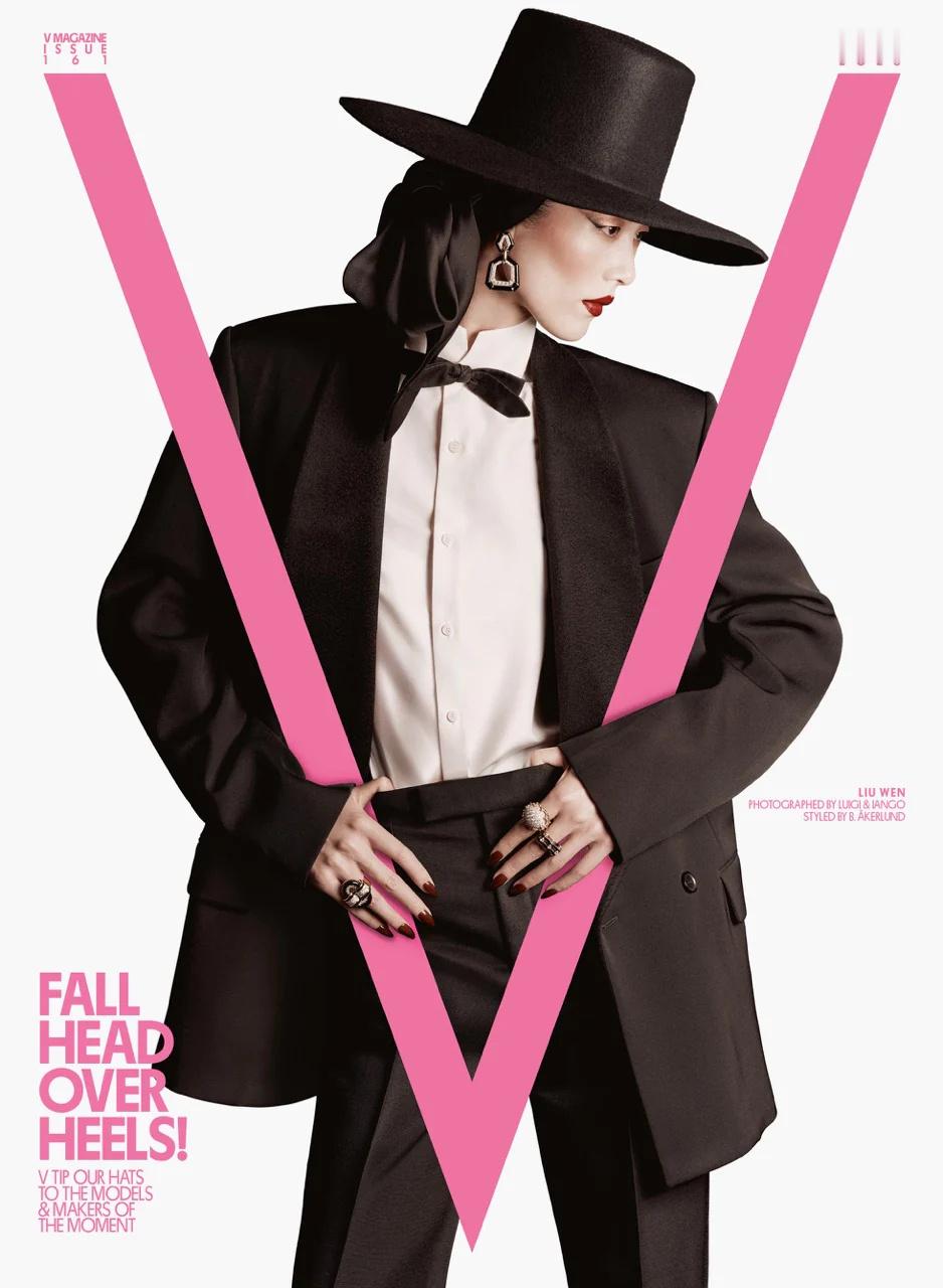 封面大赏刘雯 登上V Magazine美国版新刊封面 