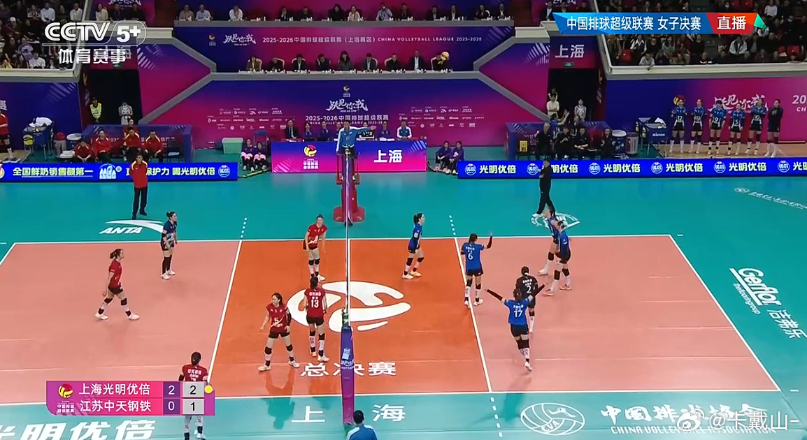 好像从我开始看女排联赛，上海一直就差一口气...这次能夺冠了叭？女排联赛排球