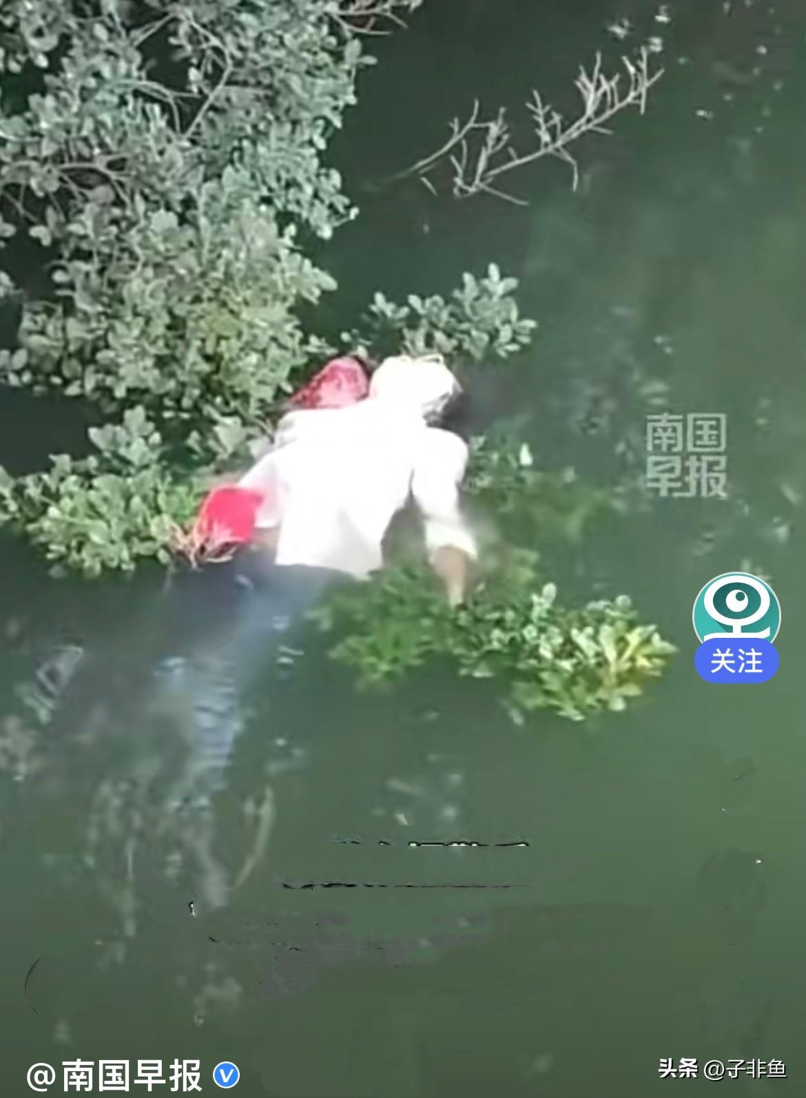 近日，海南海口人民公园东湖，午后游园的市民本来悠闲散步，突然发现
湖水中央，一名