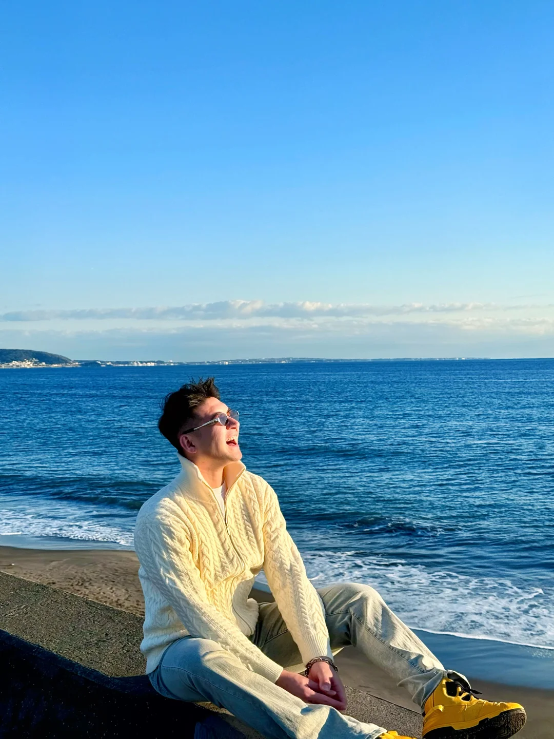 冬天看海