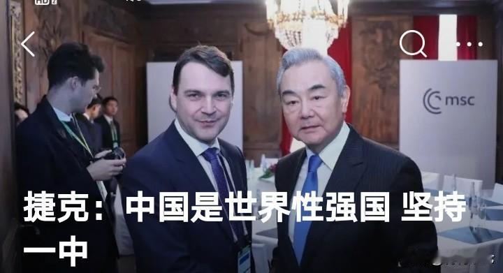 继立陶宛新总理鲁吉尼埃内在湾湾问题上认错后，捷克副总理兼外长马青卡当着王外长的面