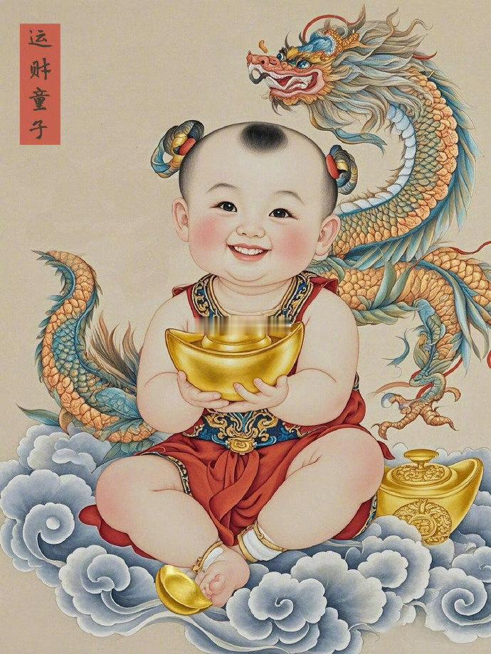 见运财童子，要发财了 