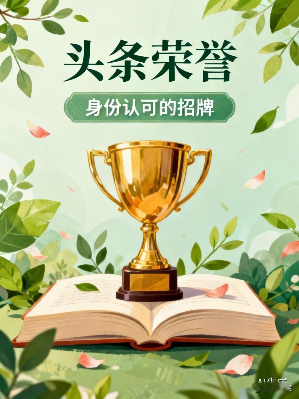 头条给的荣誉，有用但没那么神。它是平台的身份认可，像块“招牌”，能让别人多看你一
