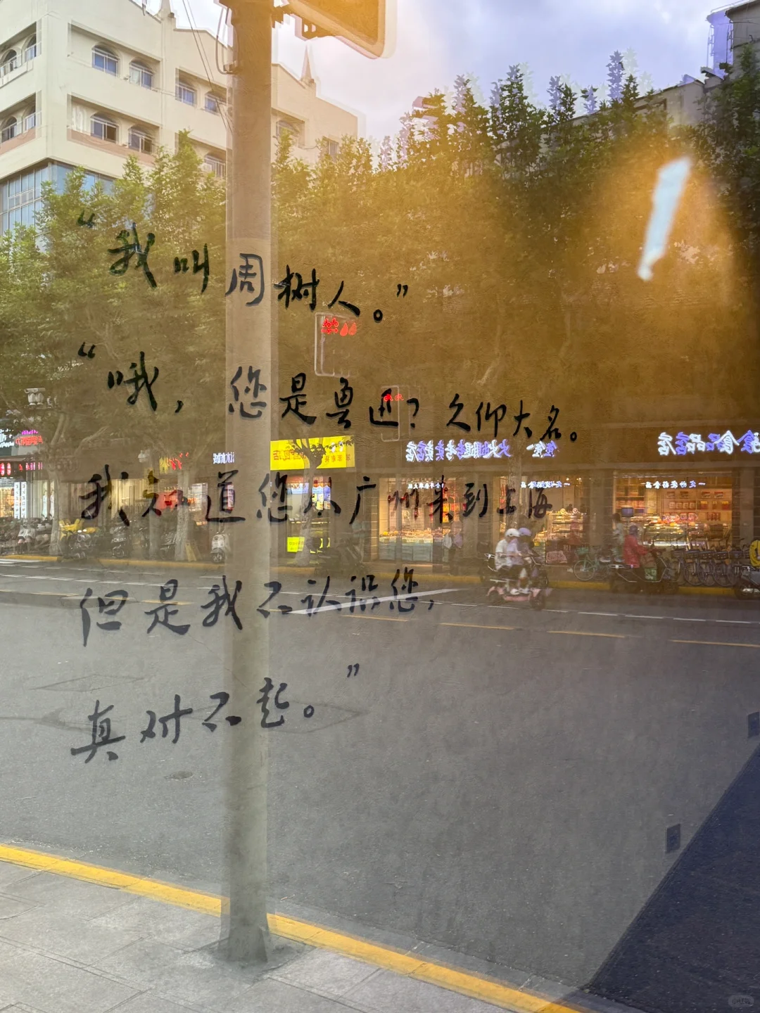 内山书局表达了鲁迅怎样的思想感情？