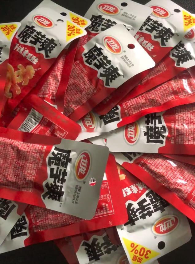魔芋爽 二氧化硫 魔芋粉是卫龙魔芋爽等热门零食的核心原料，这批被拦原料属于“未准