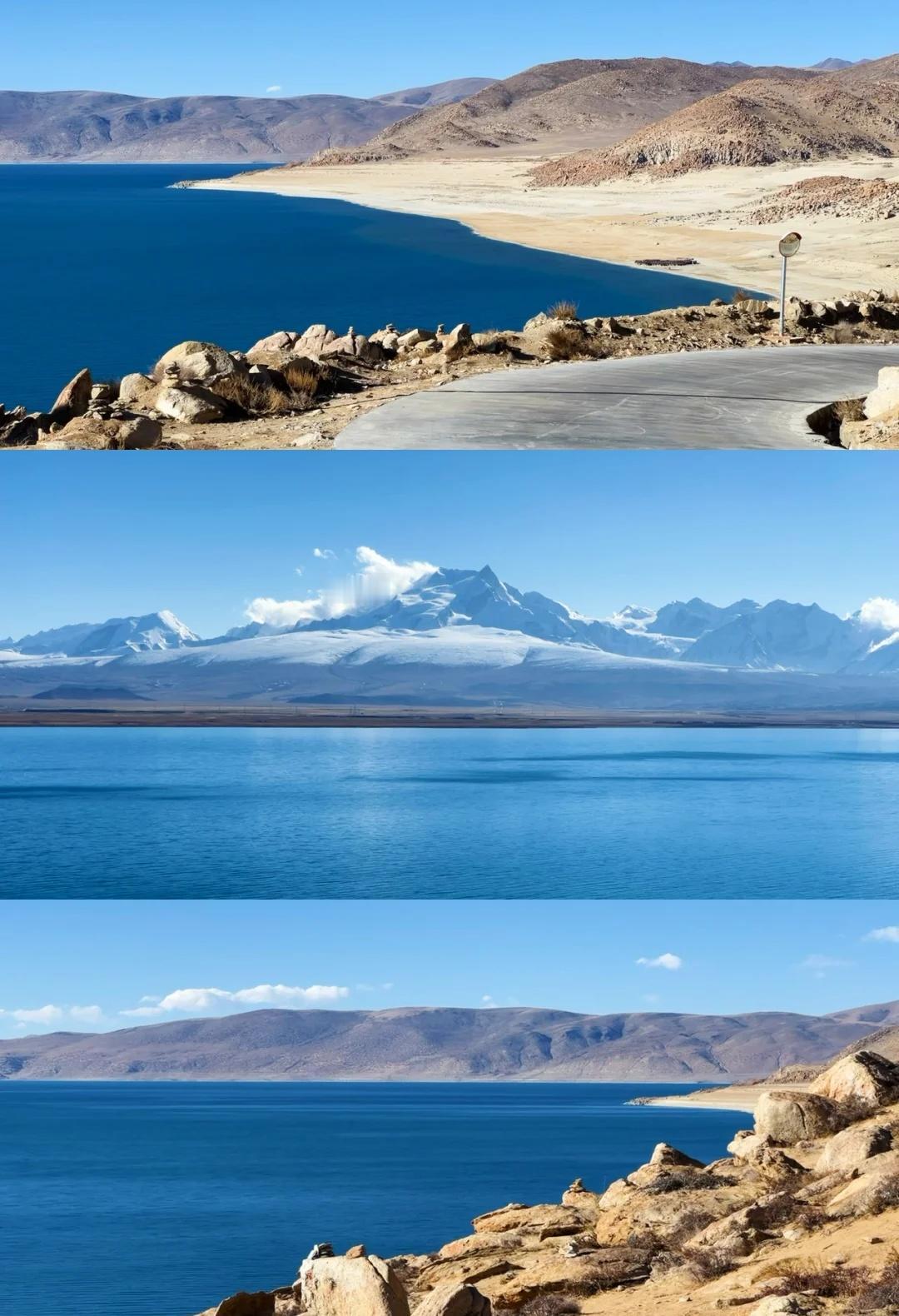 佩枯措💙无人区蓝眼泪，西藏赠我的独处情书
🏔️
自驾219时，佩枯措的蓝突然