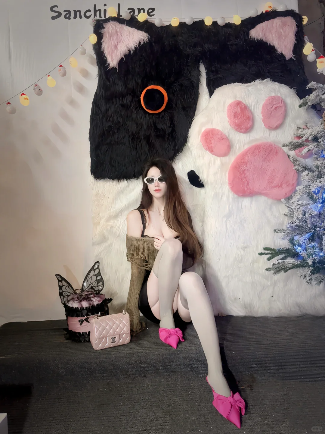 为什么我的蹲姿拍照腿那么粗