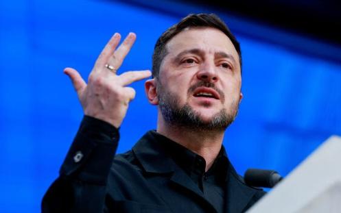 泽连斯基22日在瑞士达沃斯世界经济论坛发表演说时谈及台湾！乌克兰总统泽连斯基22