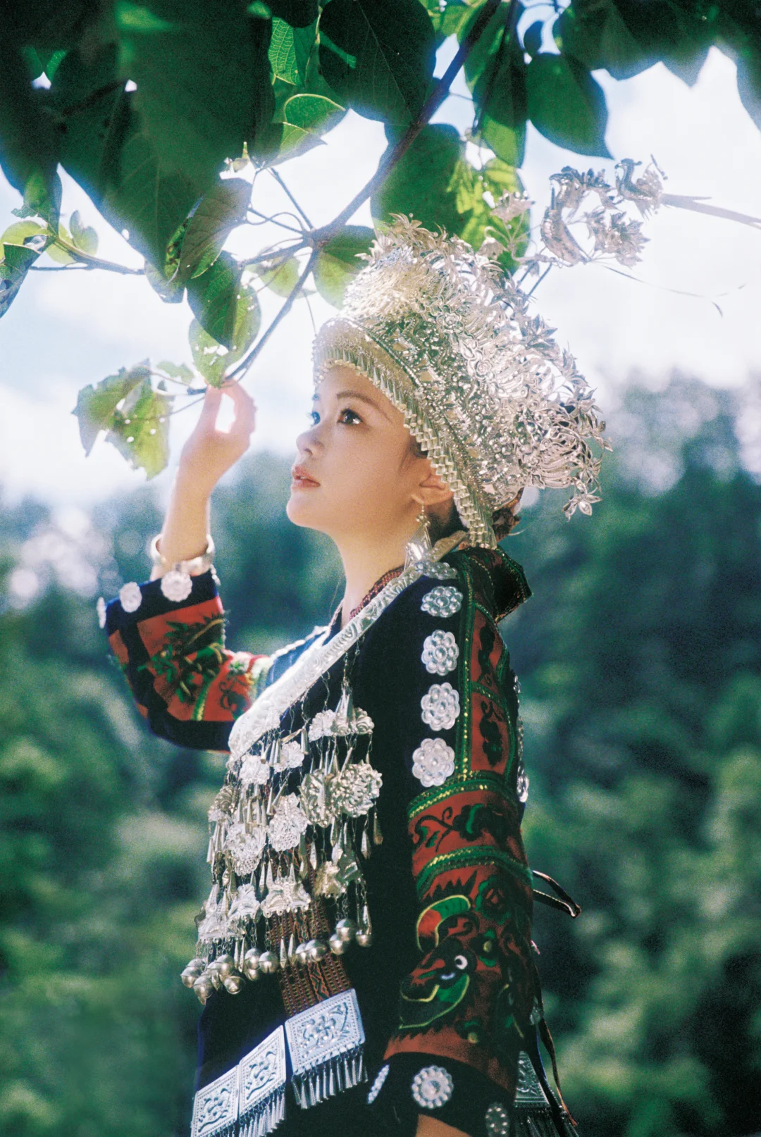 山野有风，苗衣有光|胶片写真