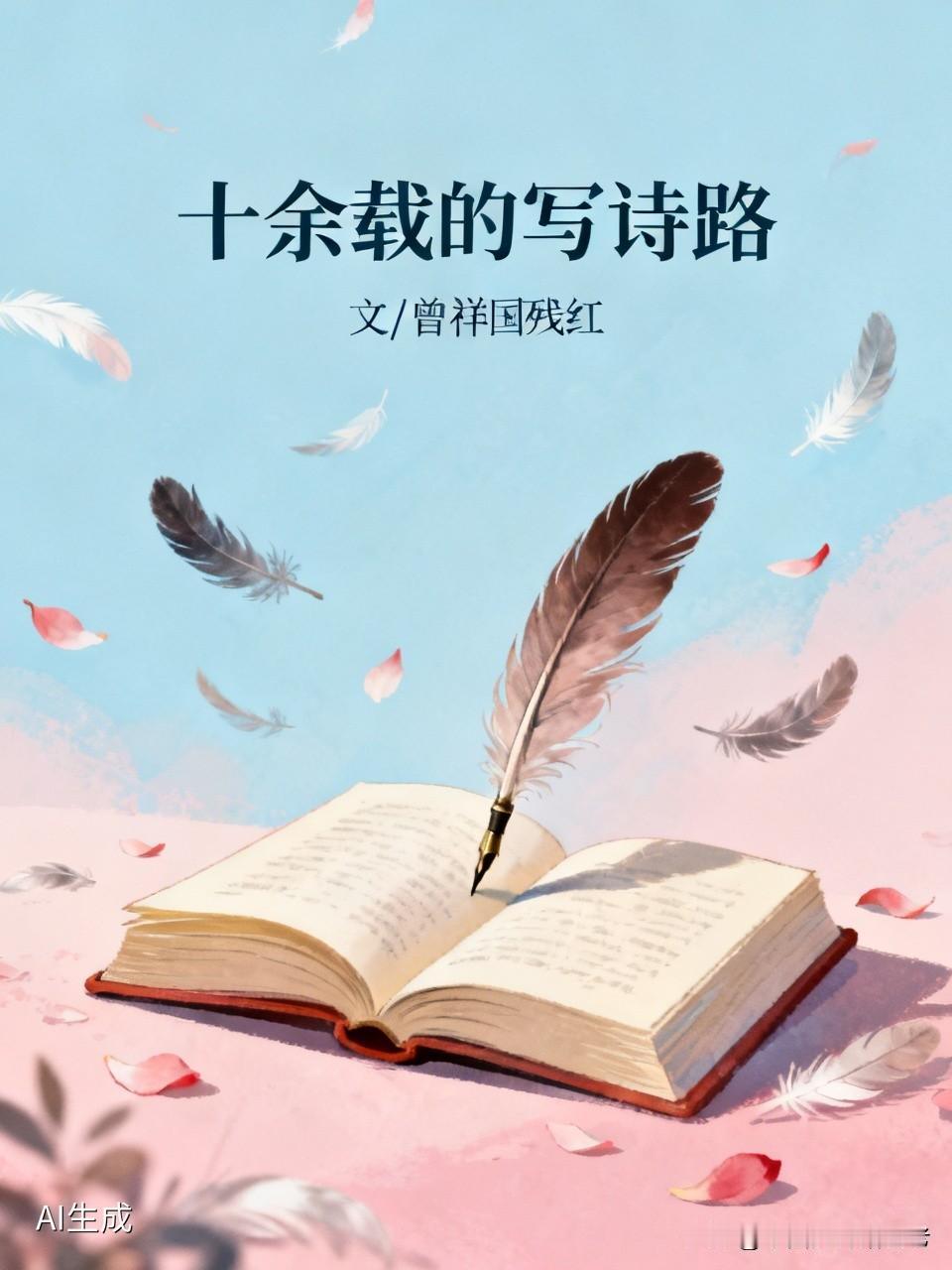 十余载的写诗路
文/曾祥国残红
一个专注了十余年的爱好，早已不可从生命里剔除
人