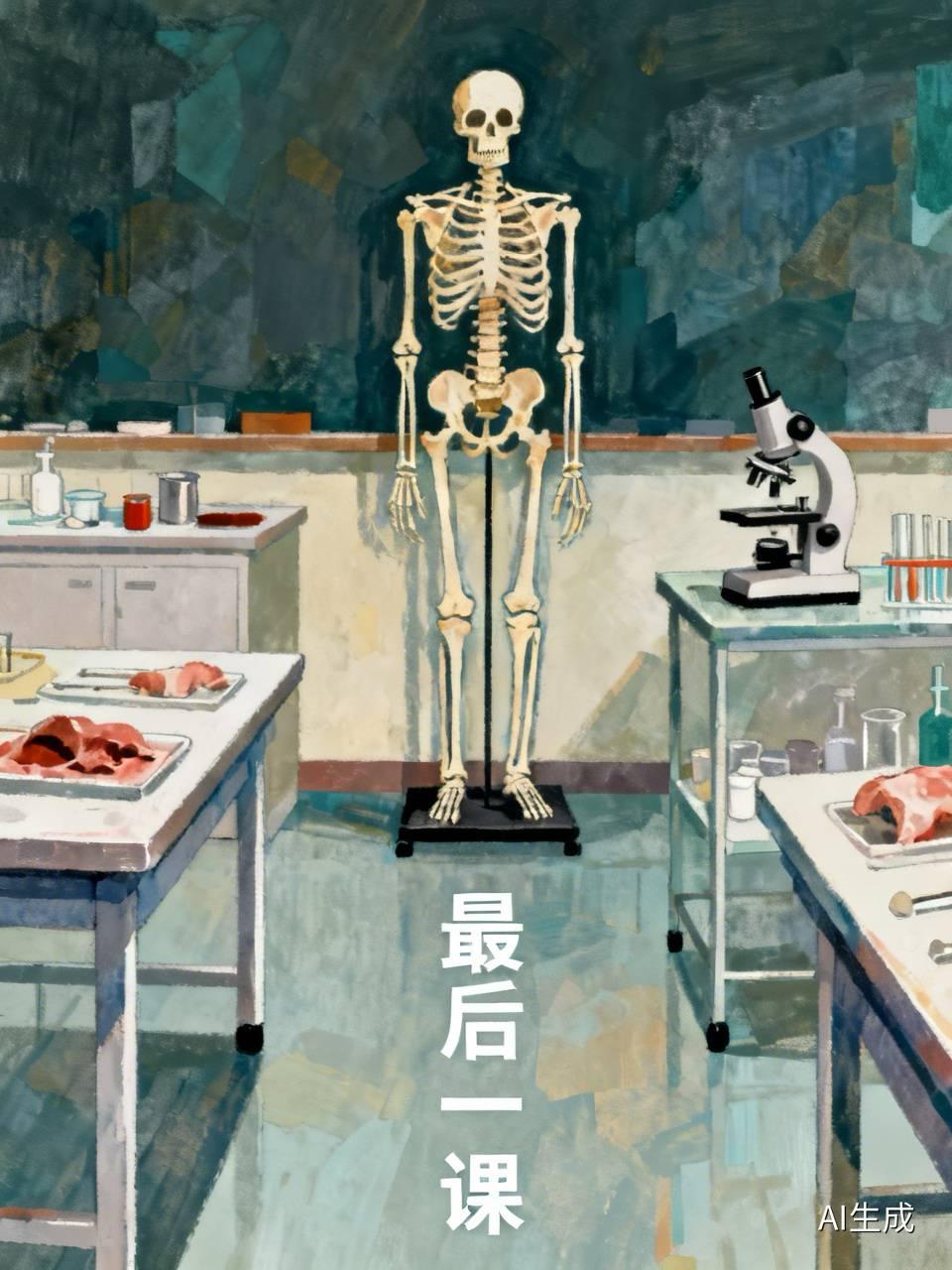 张金哲院士的骨头留下来了，因为这是他精心准备的“最后一课”。

2022年，10