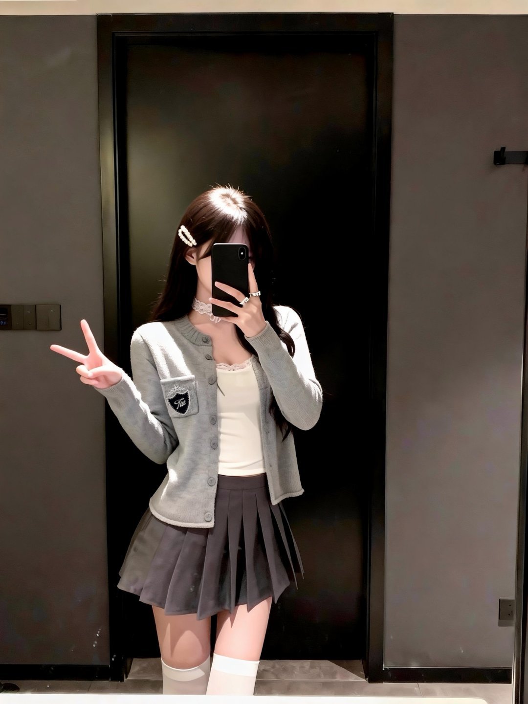 灰色系穿搭 丨 温柔韩系小姐姐🍼 