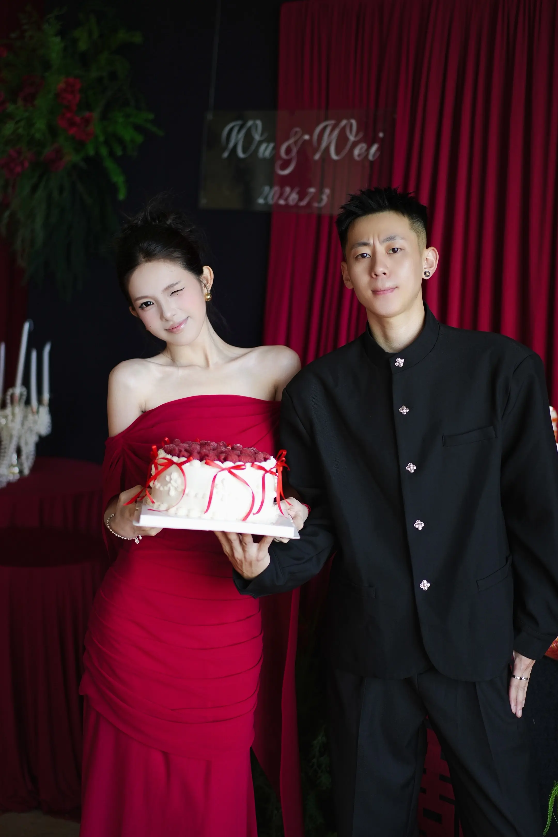 订婚礼成 爱至圆满。♥️