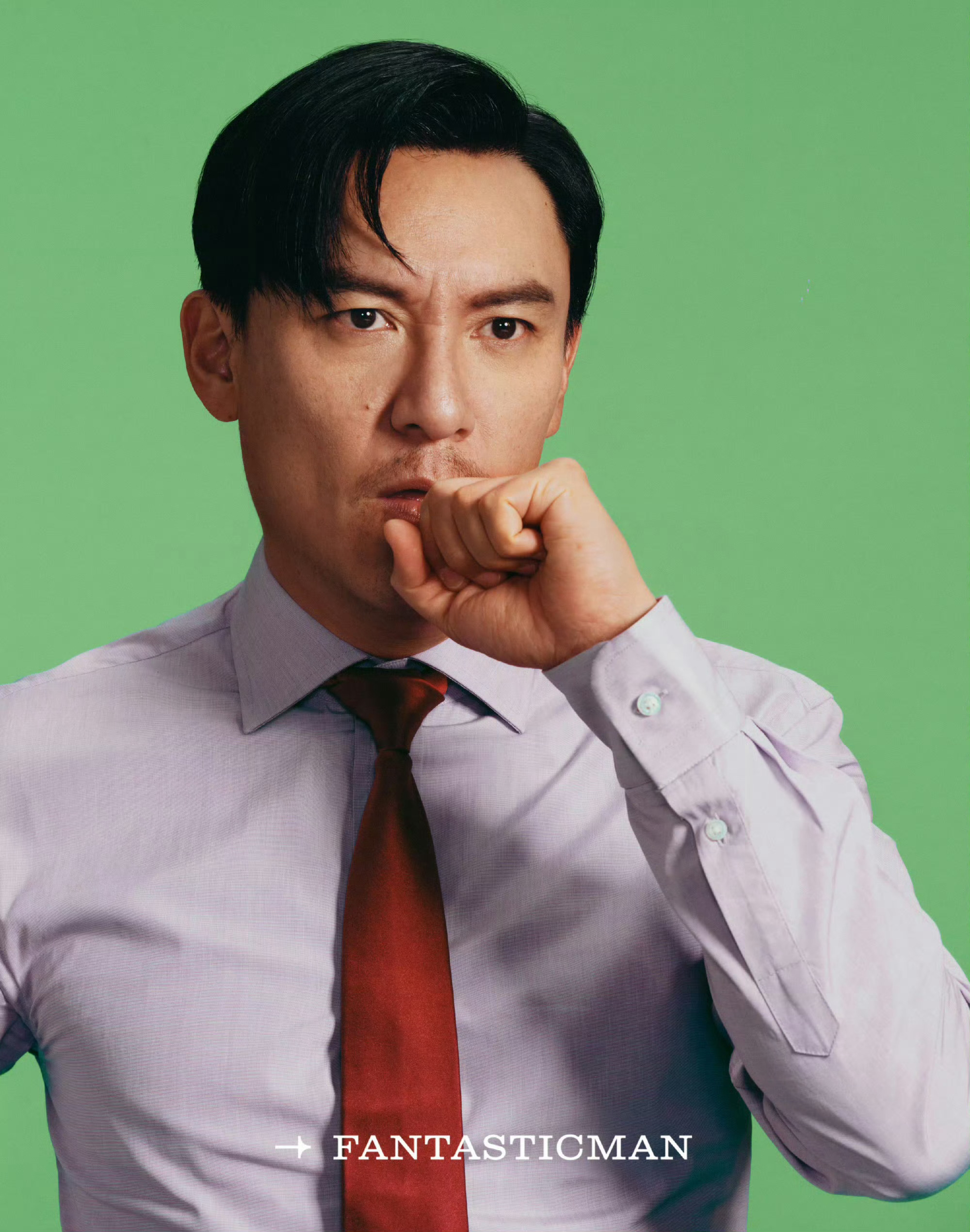 张震登上Fantastic Man六月刊封面，以卡地亚品牌大使身份佩戴Santo