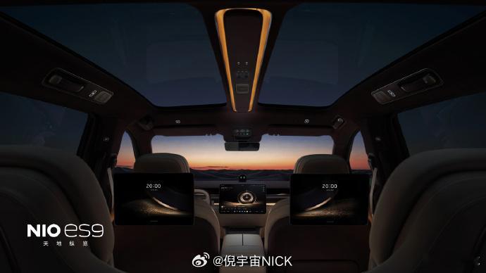 跟着老板今天去看了蔚来ES9这台车长超5米3的全尺寸SUV，真的刷新了我对大车的