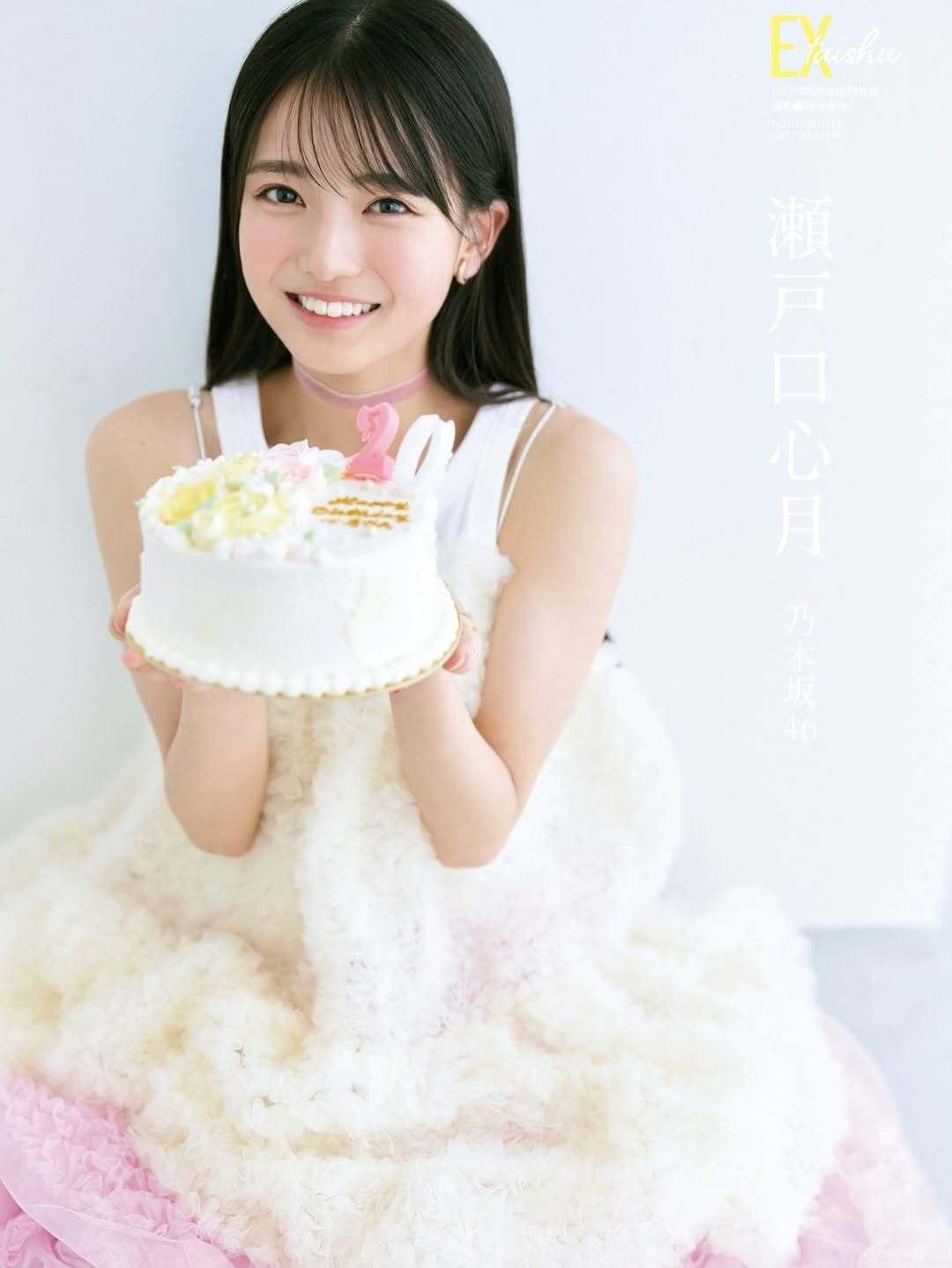 濑户口心月真是宝藏女孩！作为乃木坂46的6期生，这个19岁的鹿儿岛少女一亮相就备