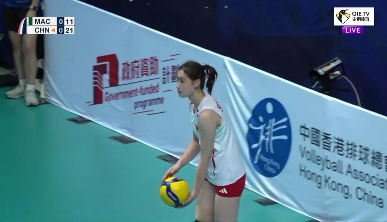 25:21，中国胜第三局，从而以大比分3:0胜中国澳门队，小组赛3战3胜，晋级半