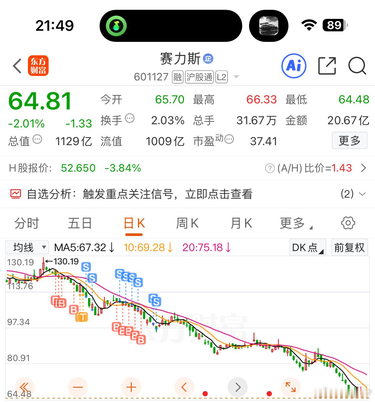 实打实能看到A股风向变了，市值前十一半被科技股拿下，产业升级是注定的大趋势。还是