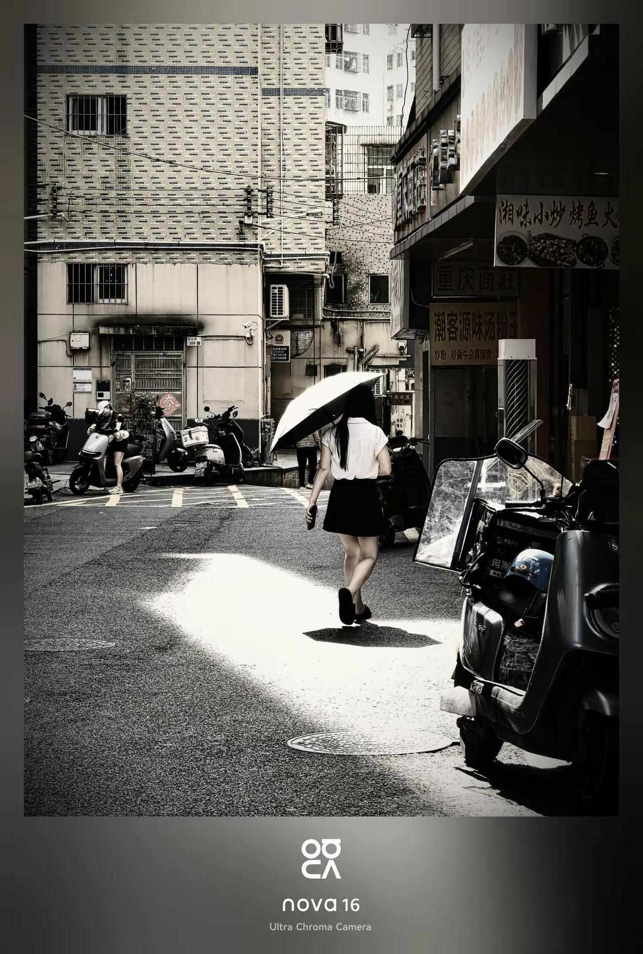 Nova16｜城中村随手一拍。光影路人华为nova16 nova16真是6