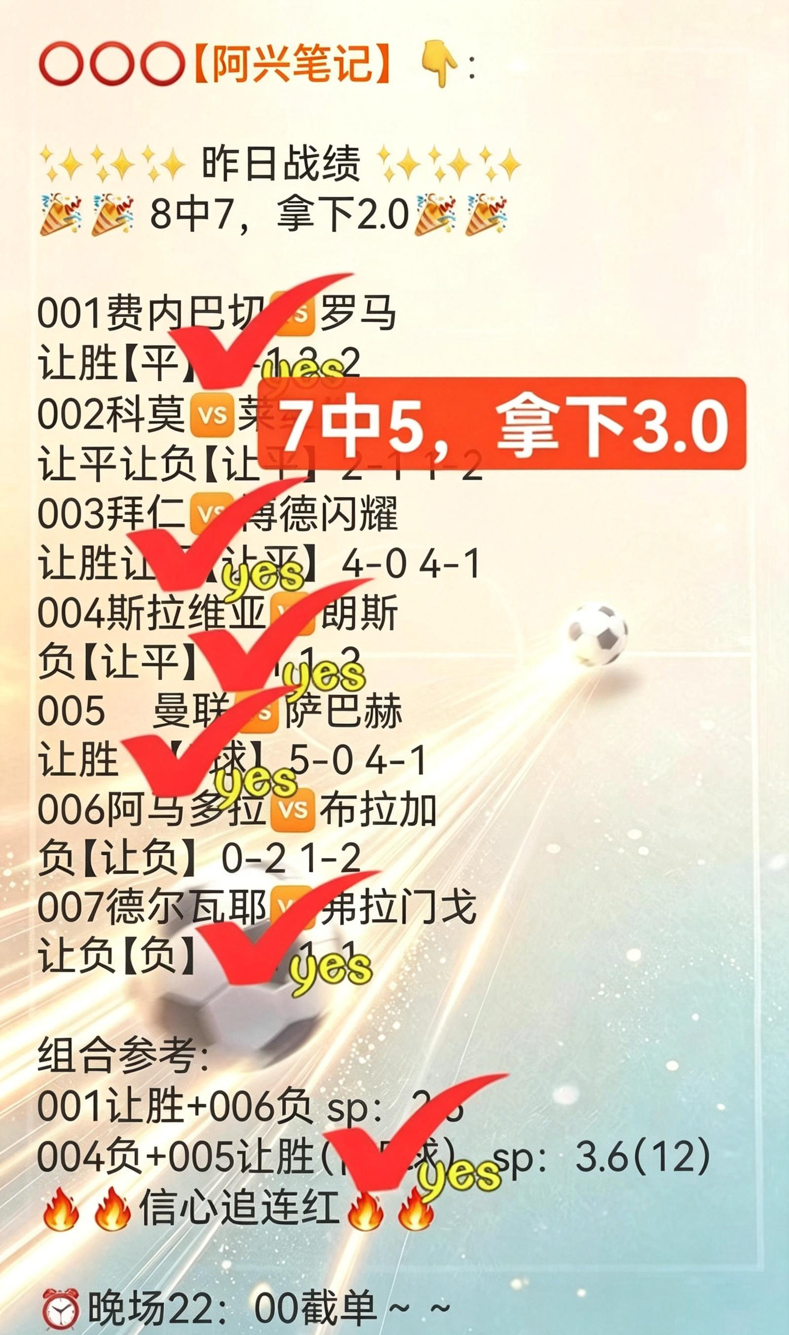 每天都是赛前发，战绩可查欧冠 ​​​