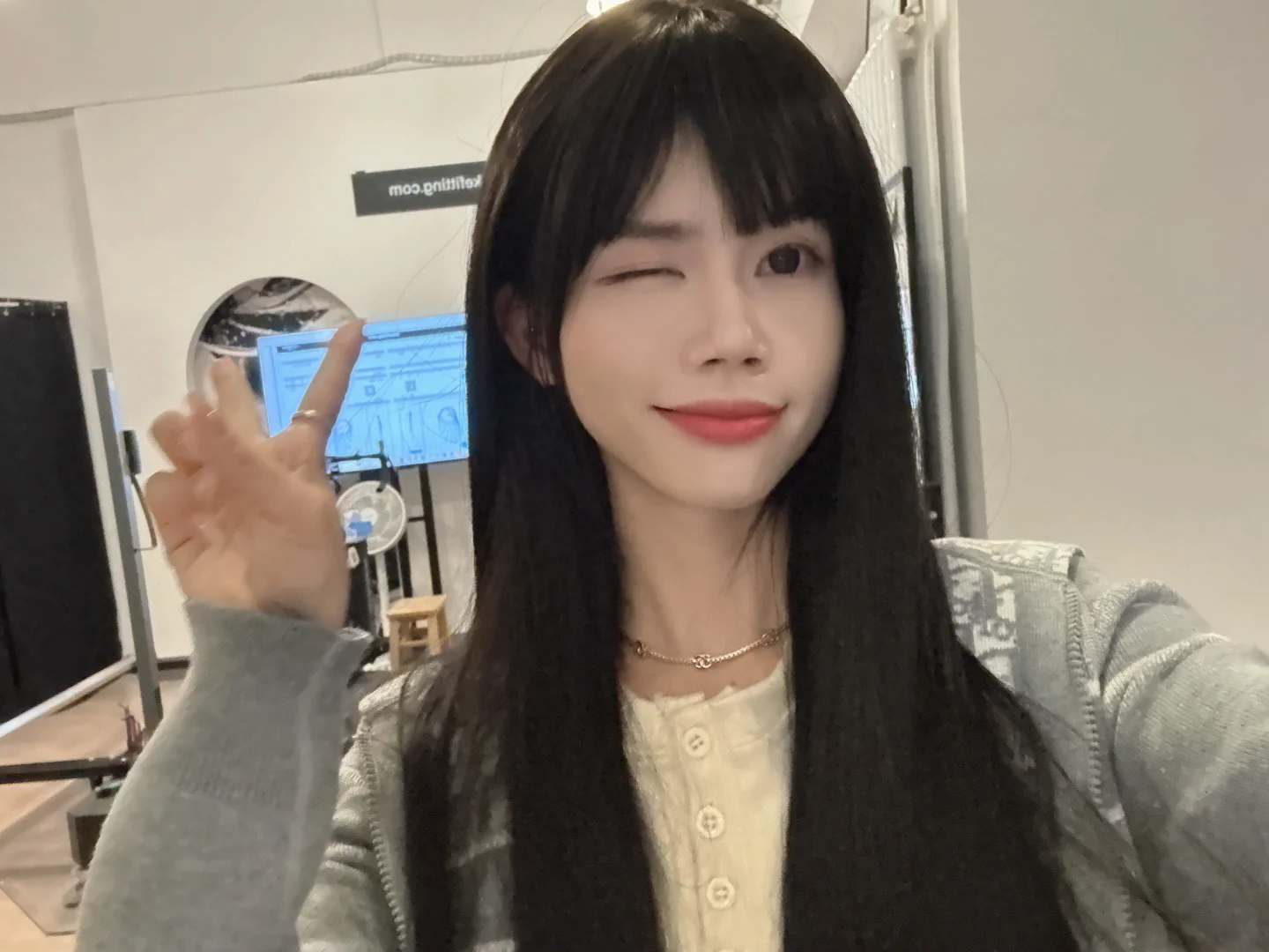 今天工作的样子😉