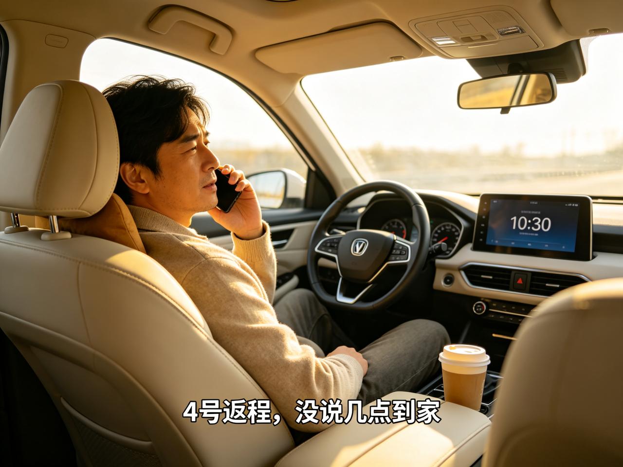 五一假期第四天早上，我同事在群里发了个语音

点开一听，背景里有人在喊“往前走啊
