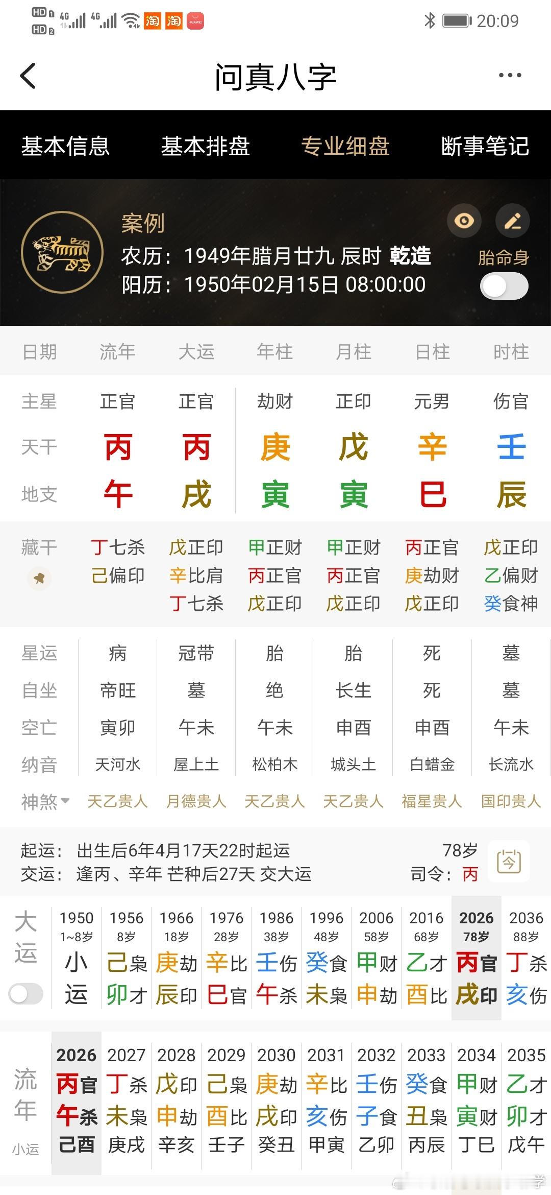徐克丁克约定反悔施南生去世向太说徐克至今没有孩子 徐克八字三柱：庚寅 戊寅 辛巳
