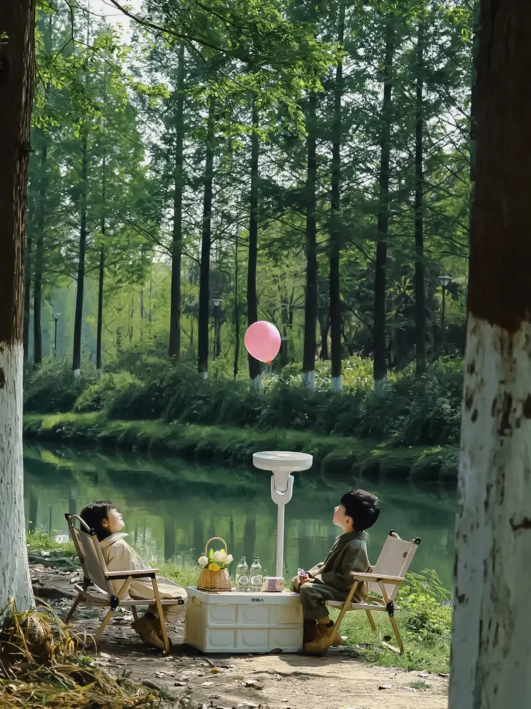 成都遛娃✅｜在开满鸢尾花的湖边森林野餐~🧺