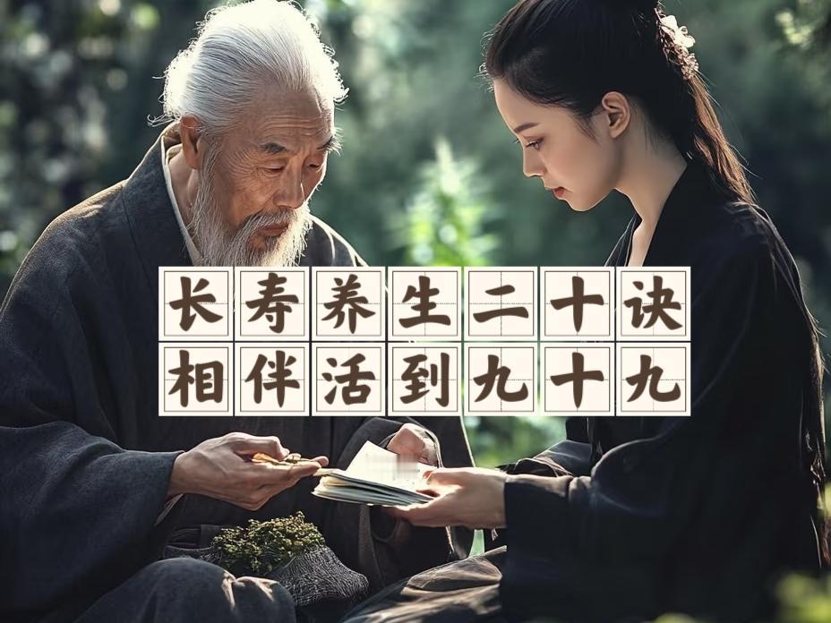 长寿养生二十诀
相伴活到九十九
 
1. 每晚用热水泡脚十五分钟，舒缓身心，消解