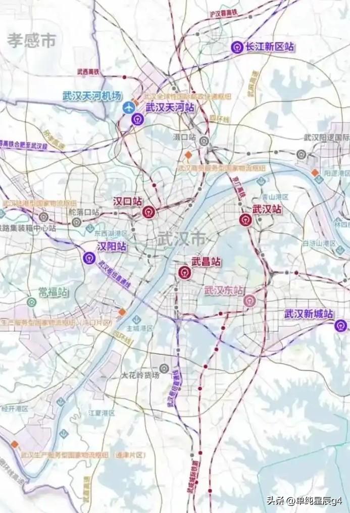武汉高铁直通线开工，普速铁路环线武汉三站始发，满足高铁快通和普速内联慢体验

2