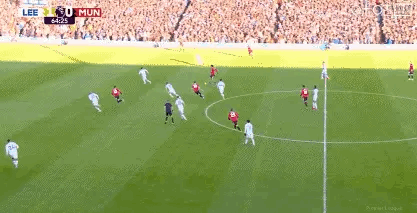 利兹联vs曼联 ｜英超联赛 闪电扳平！齐尔克泽直塞妙传，库尼亚推远角得手，曼联1