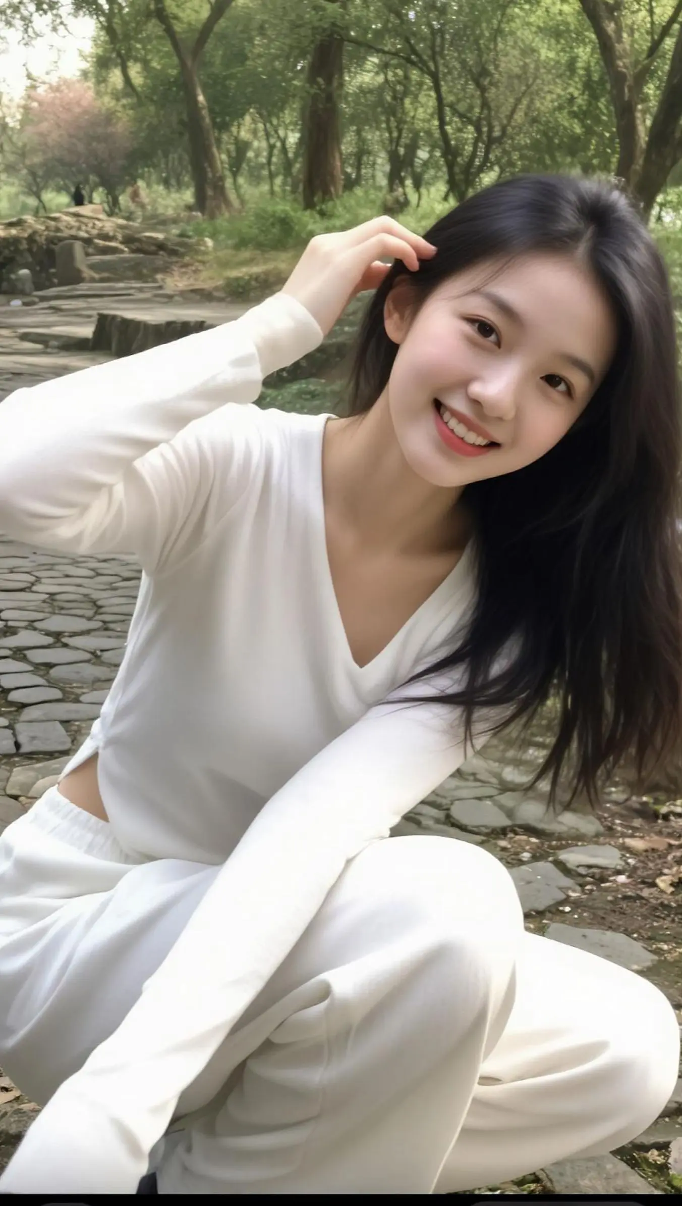 AI森系生活照 随变ai随便玩