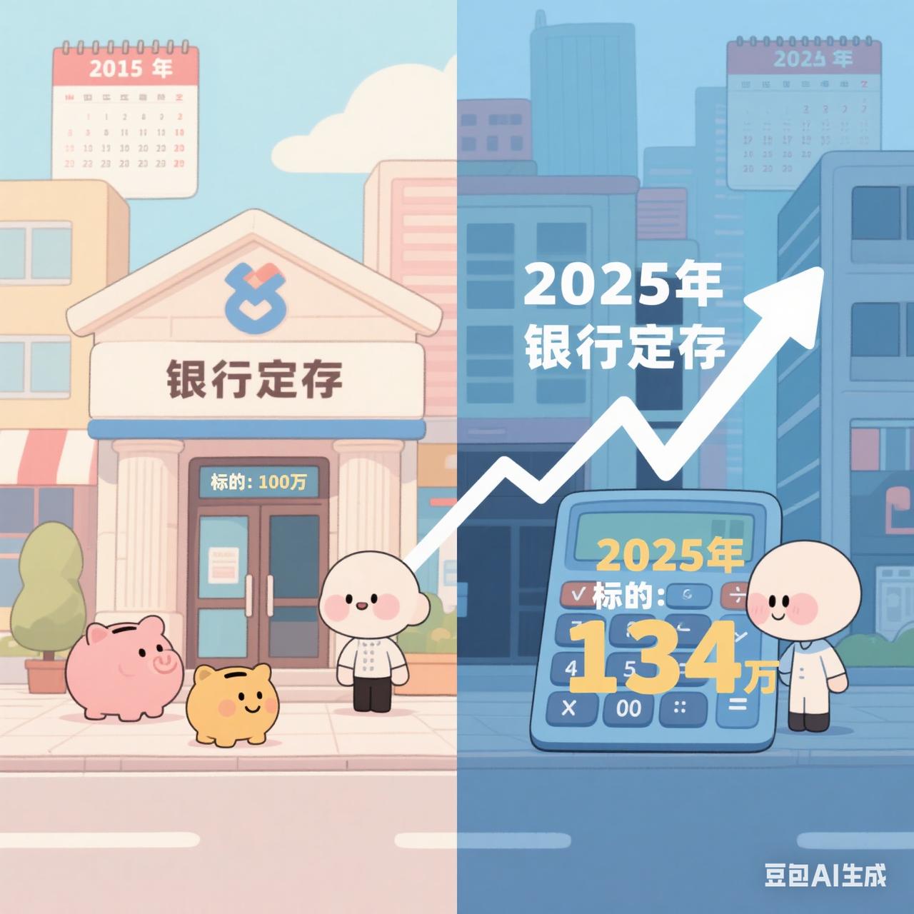 2015年100万投资不同标的收益如何？比特币 存款 房产