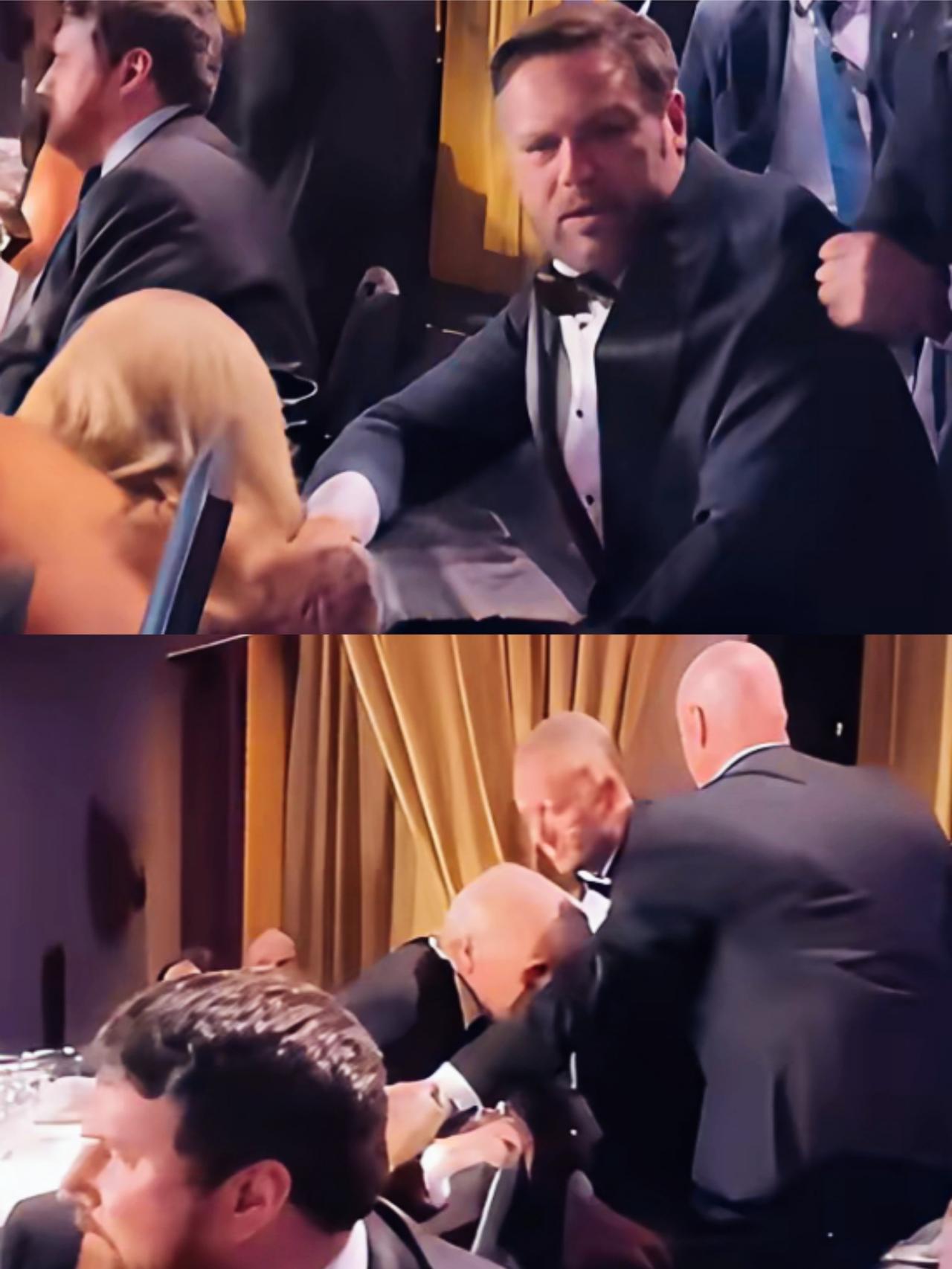 特朗普这年龄大了反应确实不如万斯快啊！
万斯虽然当场也被吓得大脑空白了吧？但是在