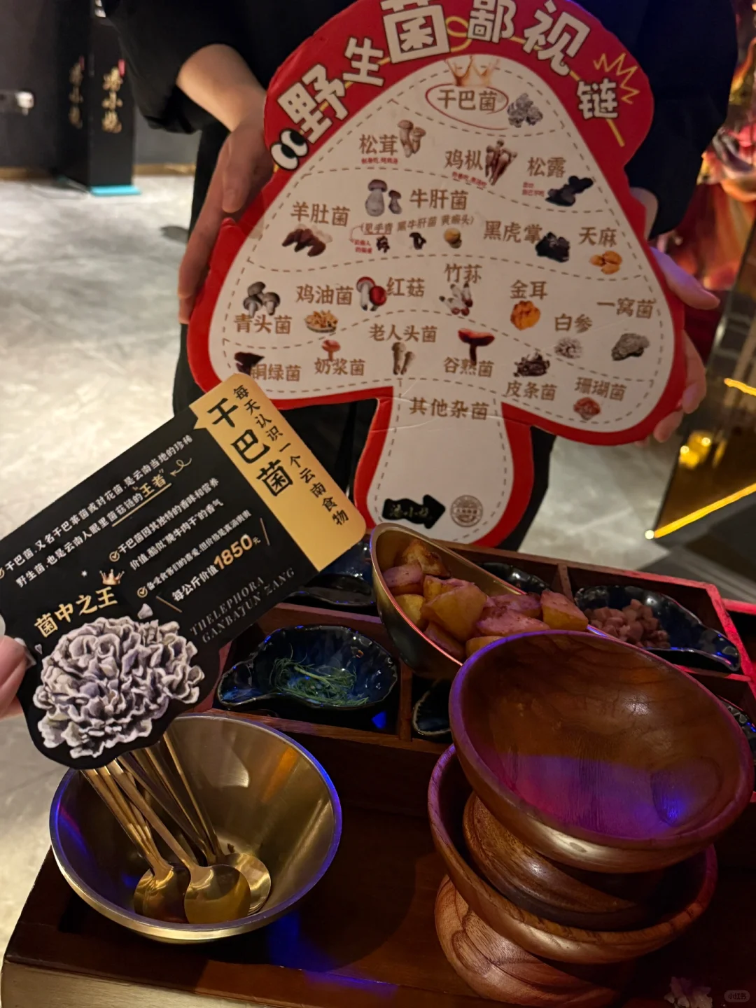 云南菜脑袋🍄🍄‍🟫吃到了云南干巴菌