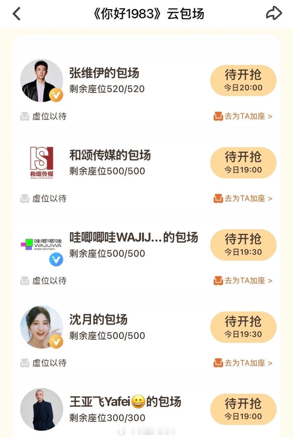 孟子义、龚俊、张维伊、沈月为周也翟潇闻董璇新剧你好1983包场张维伊包了520支