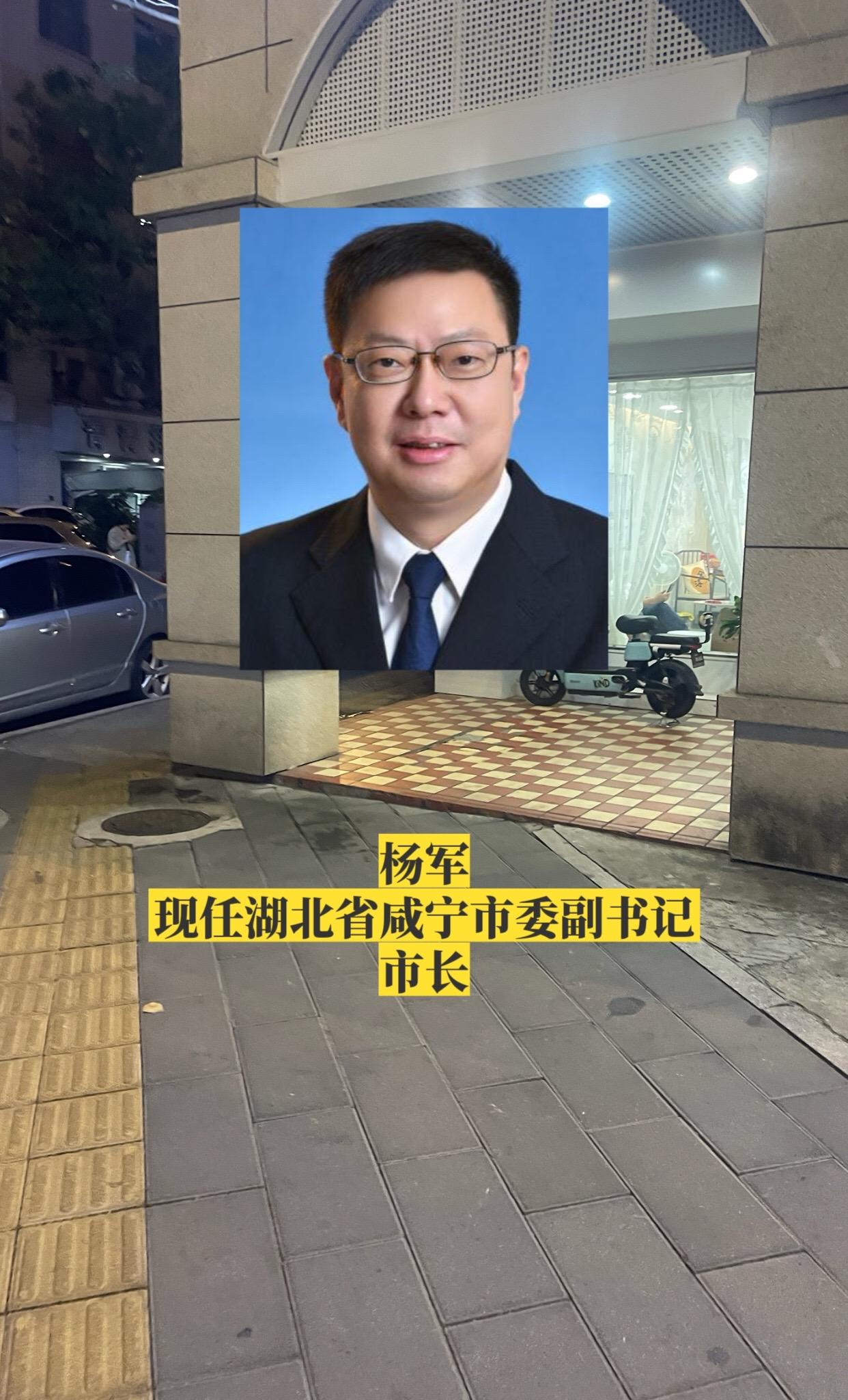 湖北咸宁市领导。