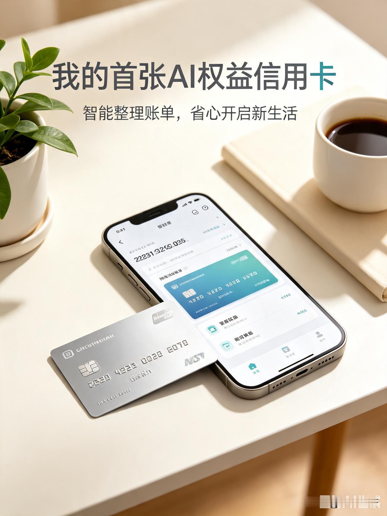 我的首张AI权益信用卡这是我人生第一张AI权益信用卡，智能化体验格外惊艳。AI自