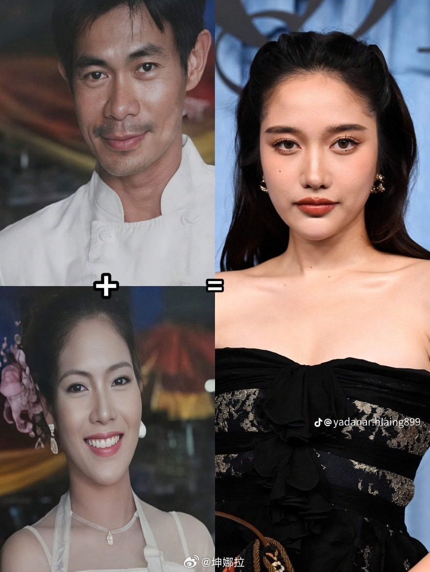 谁能想到纯泰还能长这样？Freen这张脸，真的是老天爷赏饭吃。 