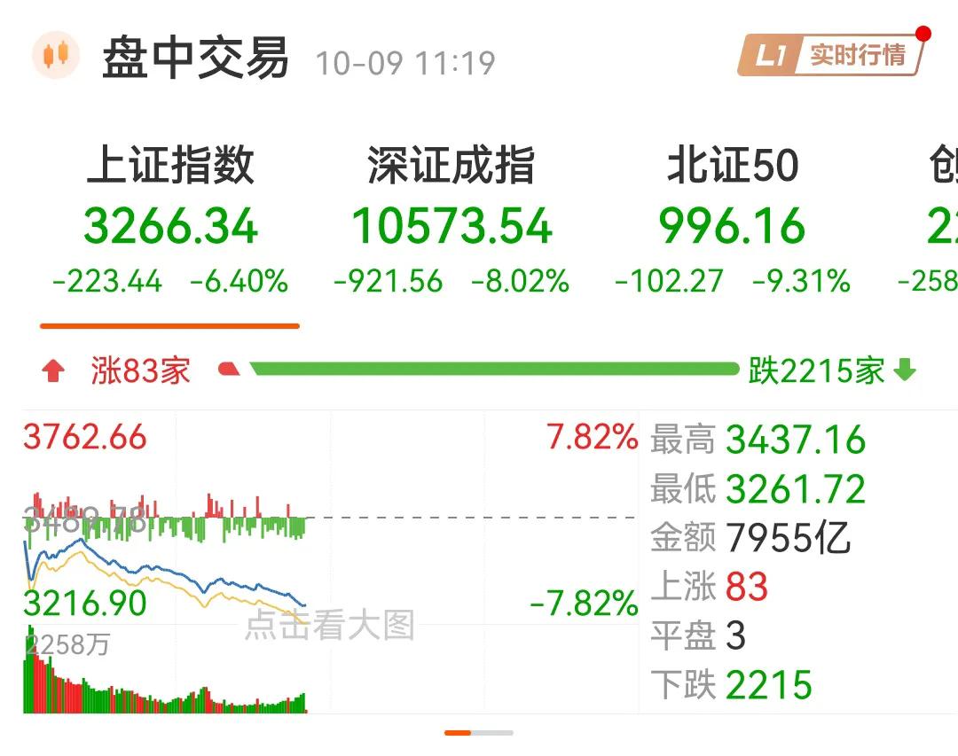 今天如果整个大盘跌停，那就真的丢脸了，昨天涨停板没有封住，直接被空头打了下来，今